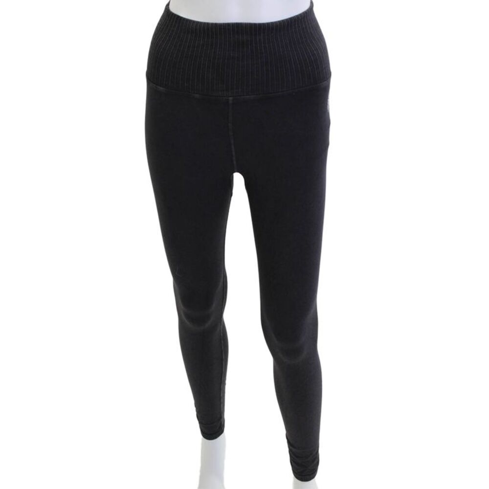 FP Movement Women Maternity Ankle Jeggings Black Nylon Bohemian Size XS